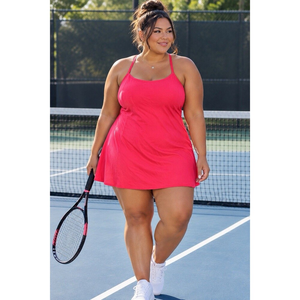Outdoor Voices Exercise Dress Pretty In Pink Women's Size X-Large